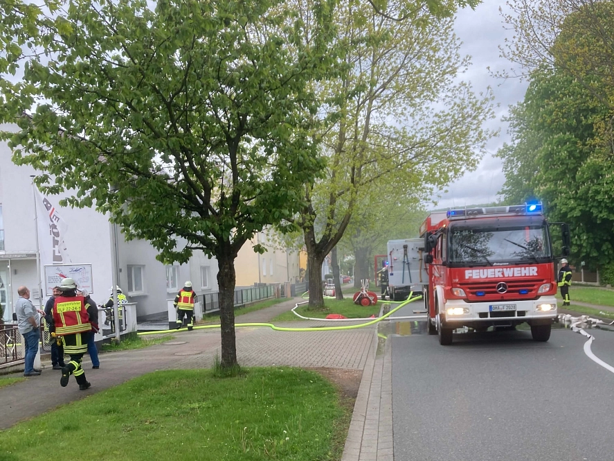 22.05.2021 Kellerbrand in der Juesholzstraße&nbsp;&copy;&nbsp;Uwe Bock