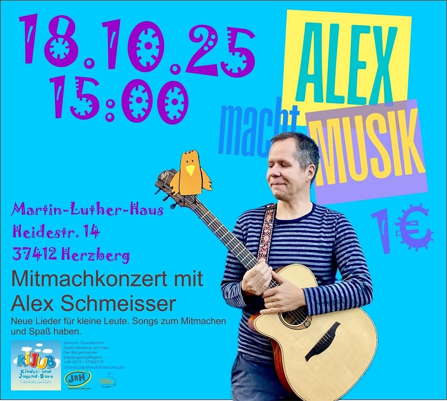 Alex mach Musik&nbsp;&copy;&nbsp;Stadt Herzberg am Harz