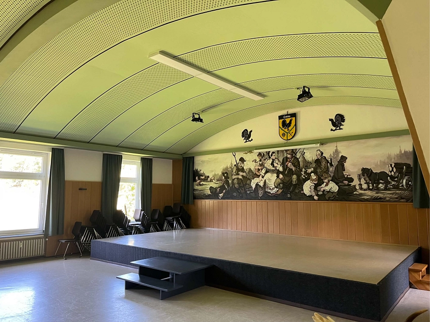 Zur Nutzung steht eine 29 m² große Bühne bereit.&nbsp;&copy;&nbsp;Stadt Herzberg am Harz