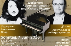 Ein Liederabend mit Werken von Robert Schumann und Richard Wagner