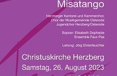 Eröffnungs-Konzert des Orgelsommers in der Christuskirche mit der Tangomesse ‚Misa a Buenos Aires‘ von Martín Palmeri Eröffnungs-Konzert des Orgelsommers in der Christuskirche mit der Tangomesse ‚Misa a Buenos Aires‘ von Martín Palmeri
