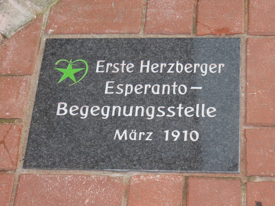 Esperanto-Erinnerungssteine&nbsp;&copy;&nbsp;Esperantogesellschaft Südharz