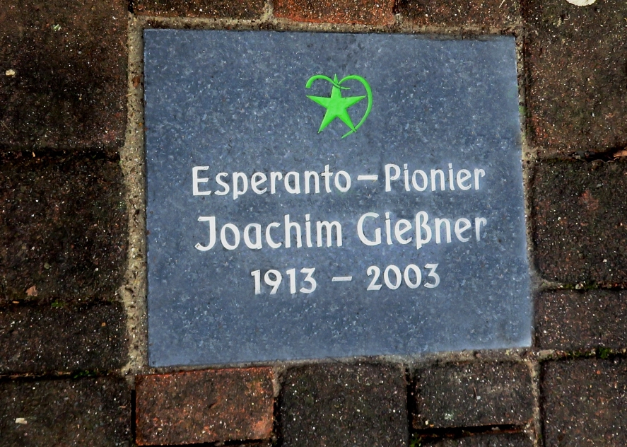 Esperanto-Erinnerungssteine&nbsp;&copy;&nbsp;Esperantogesellschaft Südharz