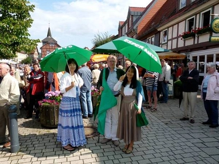 Esperanto-Gäste © Stadt Herzberg am Harz