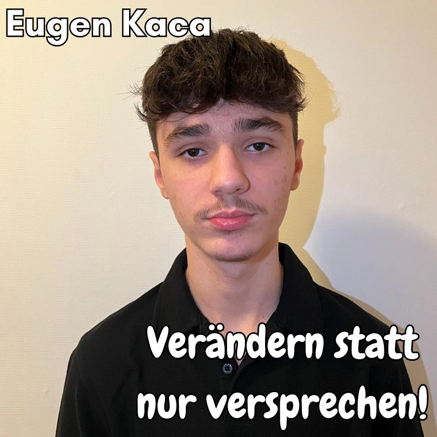 Eugen Kaca - Verändern statt nur versprechen! Mein Wahlprogramm:
Ich setze mich dafür ein, dass Jugendliche mehr Orte und Angebote bekommen, um sich wohlzufühlen, Freunde zu treffen und ihre Freizeit aktiv zu gestalten. Egal ob durch neue Treffpunkte, spannende Freizeitmöglichkeiten oder Events.
Ich möchte dafür sorgen, dass wir als Jugend wieder mehr zusammenkommen und unsere Stadt lebendig machen! © Stadt Herzberg am Harz