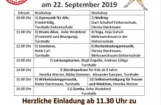 Flyer - Mitmachtag TV MutsMuths Scharzfeld 22. September 2019 Flyer - Mitmachtag TV MutsMuths Scharzfeld 22. September 2019