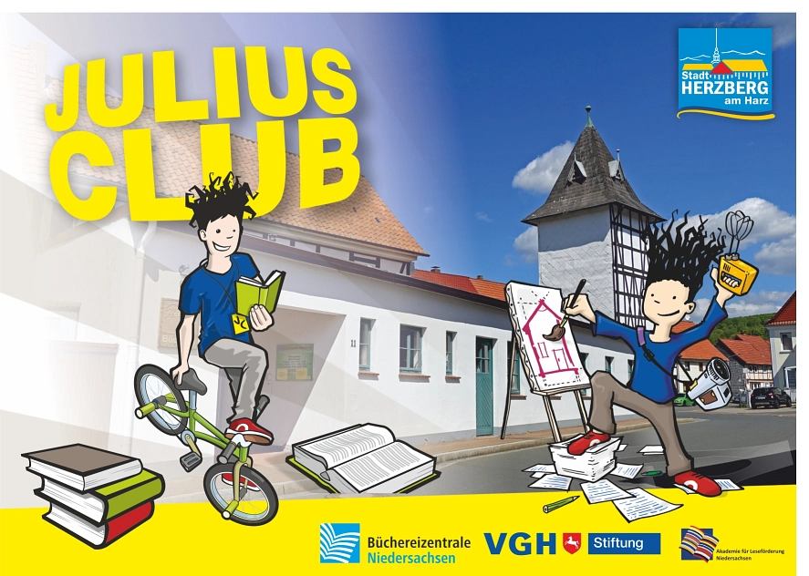 Formular Dateiupload Julius-Club Dateiupload Julius-Club © Stadtbücherei Herzberg