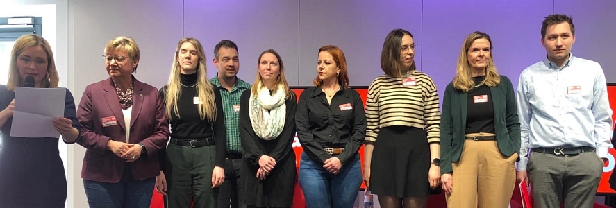 Frauen-Mentoring-Programm der SPD Niedersachsen Interessante Themen standen auf der Tagesordnung des diesjährigen SPD-Frauenkongress am 09. März 2024 in Hannover, an dem Nadine Wills, Mandatsträgerin im Herzberger Stadtrat, teilnahm. © Stadt Herzberg am Harz
