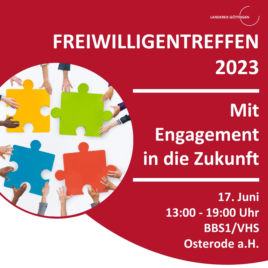 Freiwilligentreffen 2023 Freiwilligentreffen 2023 © Landkreis Göttingen