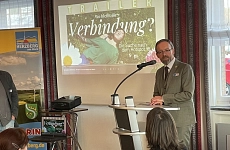 Grußwort des Bürgermeisters Bürgermeister Christopher Wagner hob die Bedeutung des ehrenamtlichnen Engagemt für die Stadtgemeinschaft hervor.