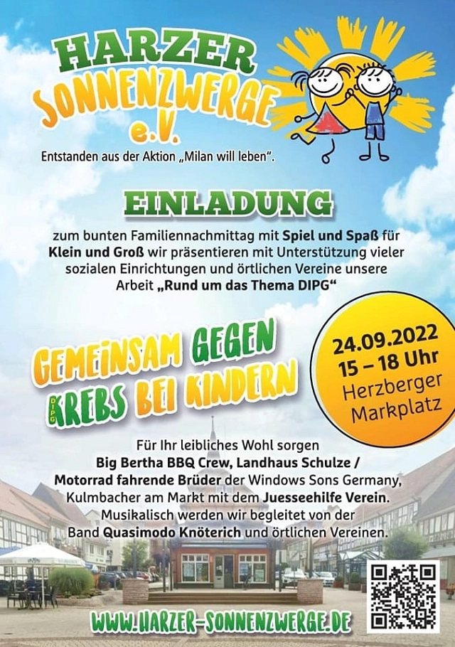 Harzer Sonnenzwerge e.V. DIPG Harzer Sonnenzwerge e.V. DIPG © Harzer Sonnenzwerge e.V. DIPG