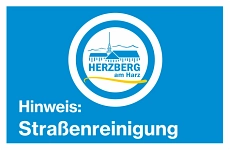 Hinweis Straßenreinigung Hinweis Straßenreinigung