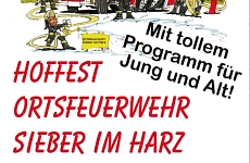 Hoffest 2023 Hoffest Ortsfeuerwehr Sieber im Harz