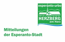 Mitteilungen Esperanto Stadt