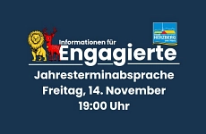 Infos für Vereine, Initiativen und Engagierte Infos für Vereine, Initiativen und Engagierte