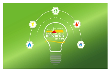 Kachel Energie sparen jetzt! Energie sparen jetzt! © Stadt Herzberg am Harz