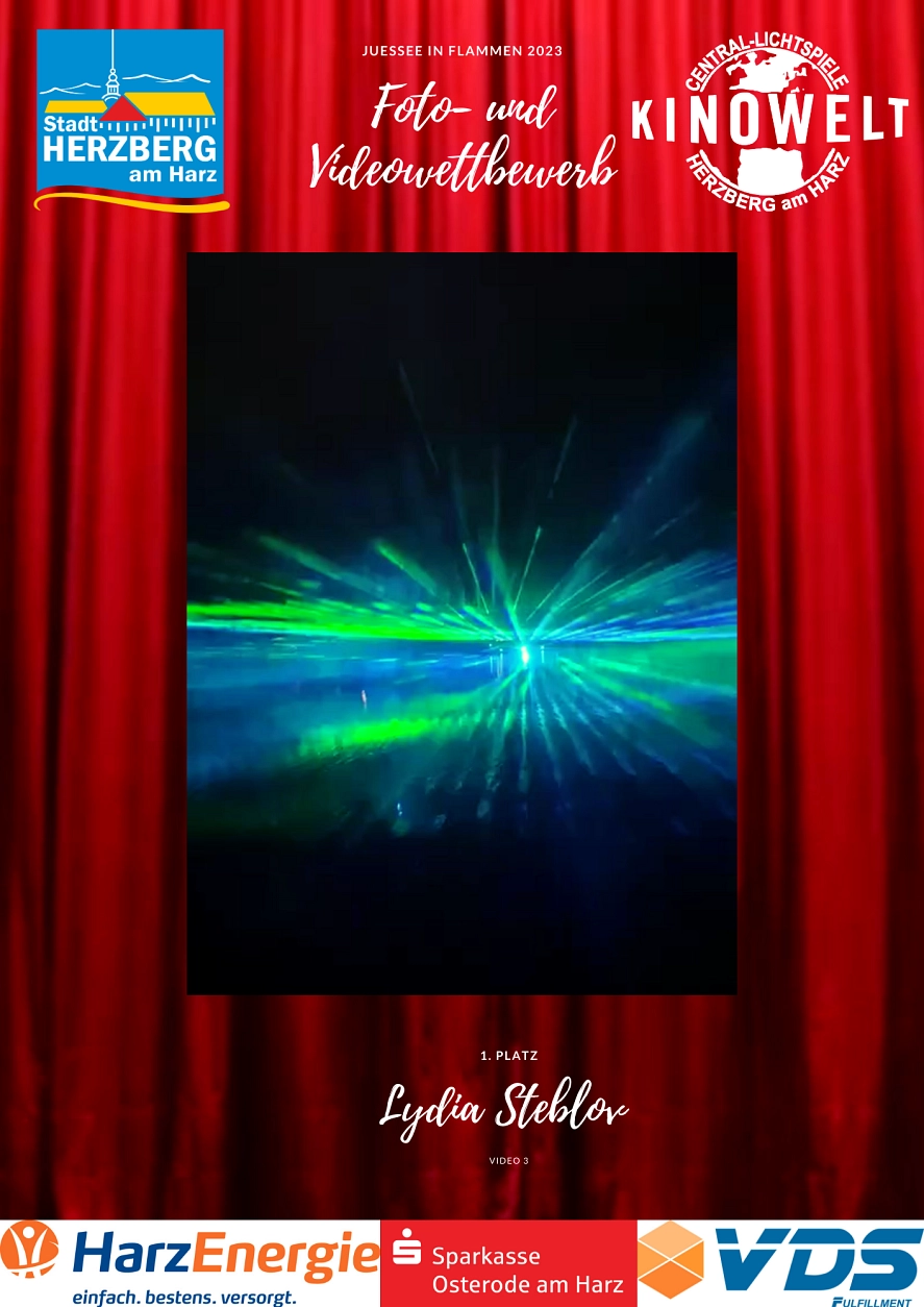 Lydia Steblov Lasershow © Esperantogesellschaft Südharz