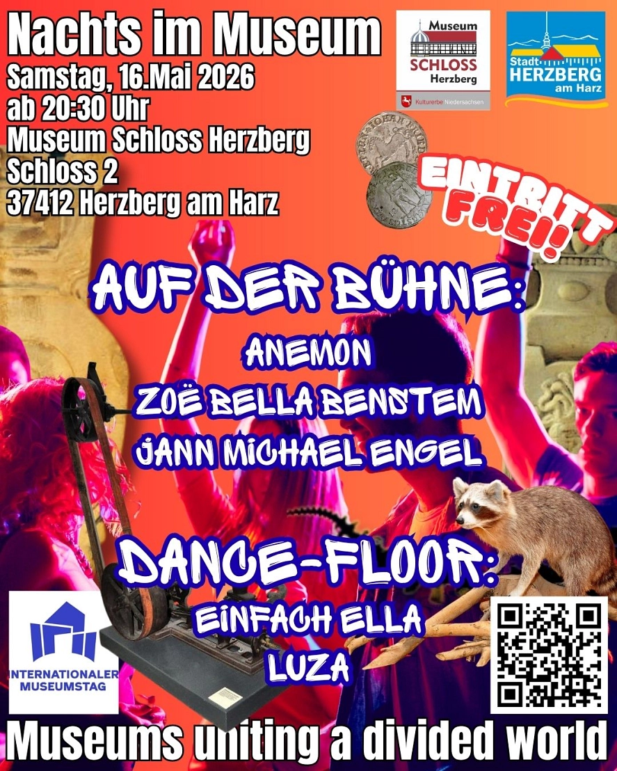 Nachts im Museum Nachts im Museum © Stadt Herzberg am Harz