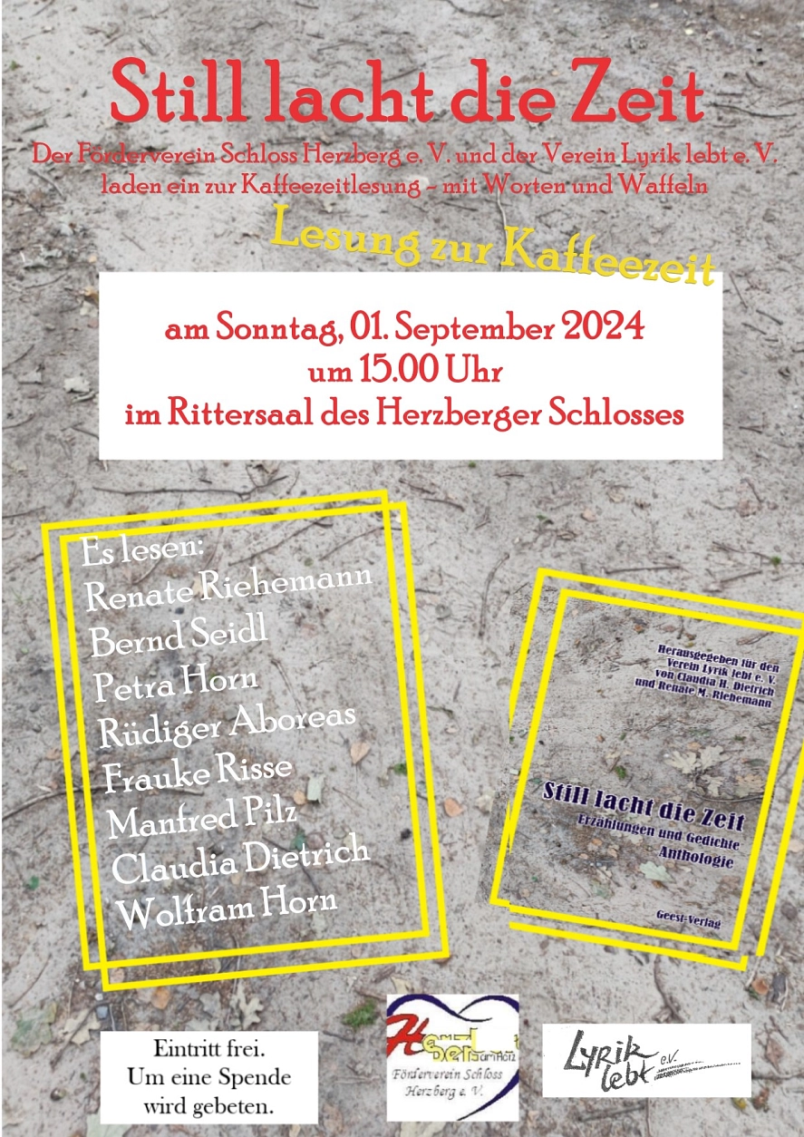 Still lacht die Zeit&nbsp;&copy;&nbsp;Lyrik lebt e.V.