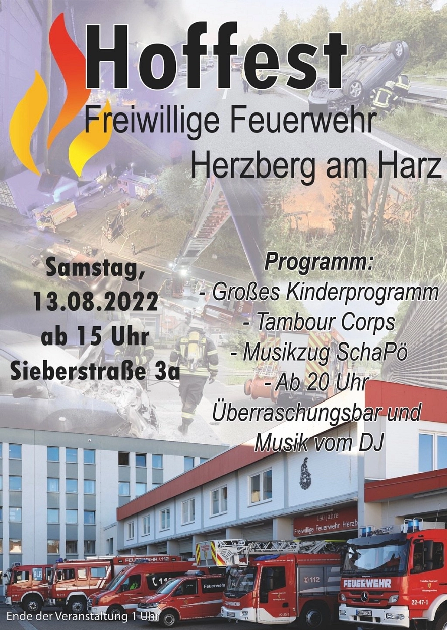Hoffest&nbsp;&copy;&nbsp;Freiwillige Feuerwehr Herzberg