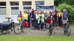 Die Anwesenden bei der STADTRADELN-Auftaktveranstaltung 2026 in der Mahnteschule&nbsp;&copy;&nbsp;Stadt Herzberg am Harz
