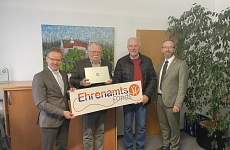 Übergabe einer Ehrenamtsförderung an den Heimat- und Geschichtsverein Herzberg e. V. Übergabe einer Ehrenamtsförderung an den Heimat- und Geschichtsverein Herzberg e. V.